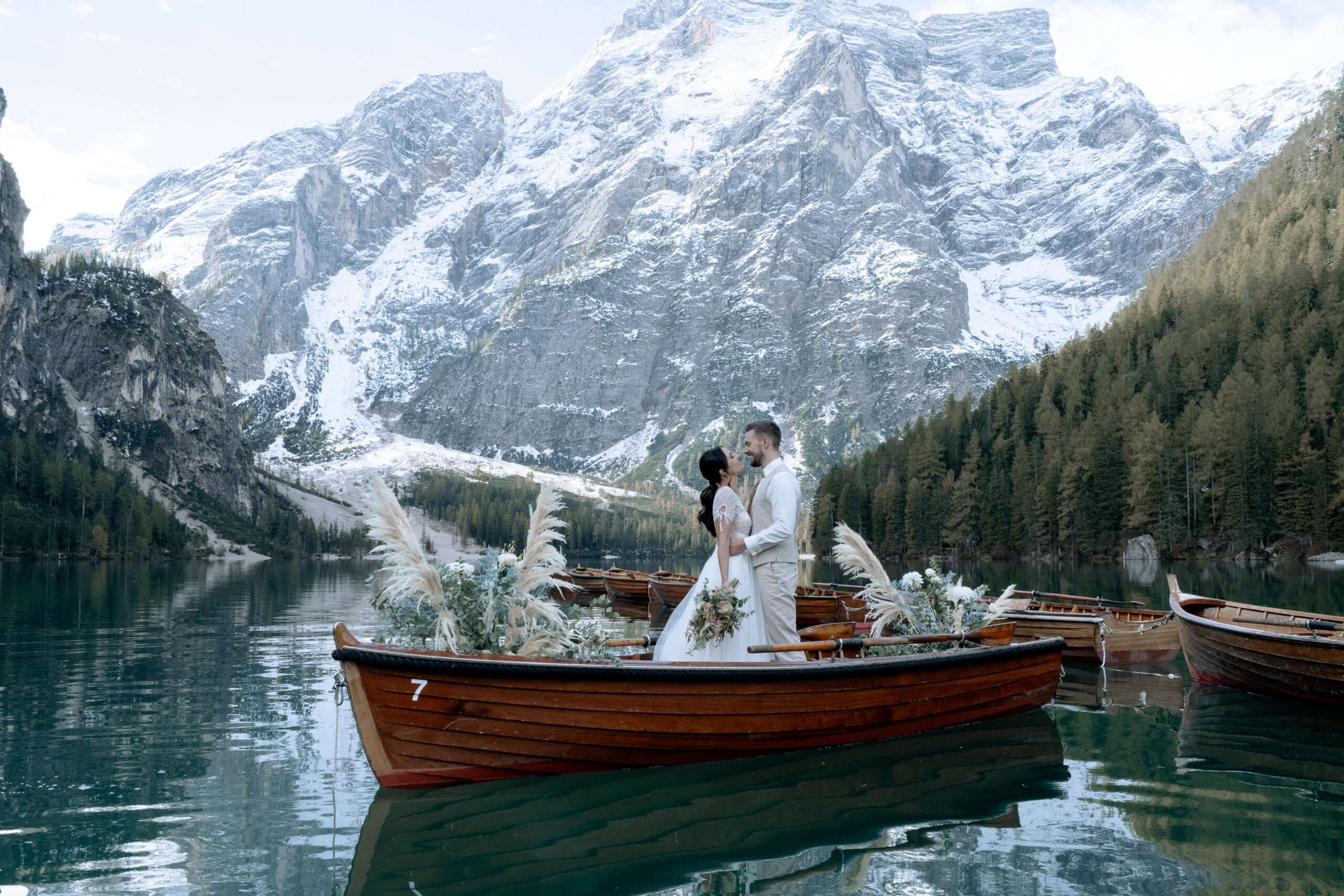 Lago di Braies Elopement - After Wedding Pragser Wildsee